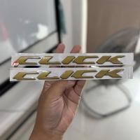 ราคา 1 คู่ สติกเกอร์ HONDA CLICK คลิก โลโก้ สำหรับ HONDA CLICK 125 125i CLICK150i 150 (46001946541)