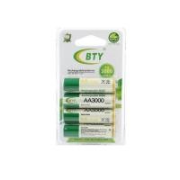 ราคา BTY ถ่านชาร์จ AA 3000 mAh NIMH Rechargeable Battery แพค 4 ก้อน (47249617)