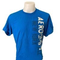 ราคา LU45 | Aeropostale เสื้อยืดคอกลม มีน้ำเงิน ปัก+สกรีนลาย มีตำหนิ* (25221336362)