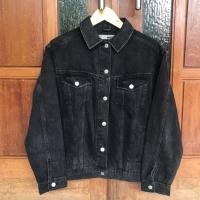 ราคา TOPSHOP MOTO เสื้อแจ็คเก็ตยีนส์ทรงกล่อง (47706324878)