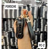 ราคา PORSCHE เคสกุญแจรถ ปลอกหุ่มพวงกุญแจ สำหรับ PORSCHE Taycan 911 Macan Boxser (20671842175)
