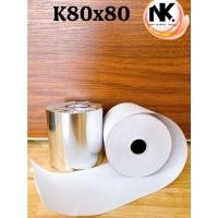 ราคา กระดาษพิมพ์ความร้อน 6 ม้วน K80, K80x80mm, การพิมพ์ใบเสร็จ, การพิมพ์บิล, ม้วนกระดาษพิมพ์ความร้อน 80 มม., คุณภาพสูง K80x80 (43414542162)