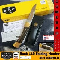 ราคา มีดพับ BUCK110 Folding Hunter เป็นมีดคลาสสิก มีดประกอบ Bolstersทองเหลืองพร้อมด้ามมีดไม้มะเกลือ ของแท้ผลิตอเมริกา (20878994642)