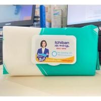 ราคา อิชิบัง(lchiban) Extra ผ้าเปียก(ใหญ่พิเศษ)เช็ดทำความสะอาดผิวกาย ปริมาณ 100 แผ่น (41154267703)