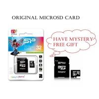 ราคา SILICON POWER MICRO SDHC MEMORY CARD 32GB CLASS 4 พร้อมอะแดปเตอร์ (49608277428)