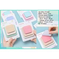 ราคา 90 แผ่น Sticky Notes Color Memo Sticky Notes ความงาม Sticky Notes น่ารักสามสีธรรมดา (28923285726)
