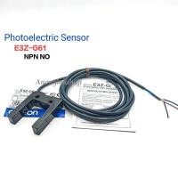 ราคา E3Z-G61 Photoelectric sensor, slot housing, infrared LED, single through-beam, 25 mm, NPN, Light-ON/Dark-ON, 2 m cable. (22117411538)