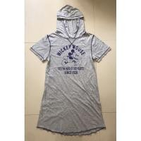 ราคา เสื้อแขนสั้นมีหมวกทรงเดรส disney ลาย mickey mouse (8112391963)