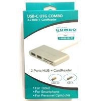 ราคา USB-C OTG COMBO HUB+CardReader (1918776626)