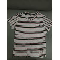 ราคา เสื้อเด็ก H&M มือ 2 สีขาว ลายขวางแดงดำ (25781608977)