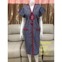 ราคา ชุดเดรสผ้าฝ้ายผ้าพื้นเมืองชุดคอกะเหรี่ยง (24875896133)