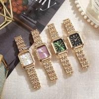 ราคา นาฬิกาผู้หญิงสายสีทอง สายเหล็กแบรนแท้ Ximili เหลี่ยมสายละเอียดมาใหม่ สีทอง สวย หรู (27150528995)
