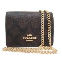 ราคา Coach 6650 Mini Wallet On A Chain In Signature (23960536211)