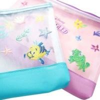ราคา Marushin Pouch : Little Mermaid Ariel Flounder Shiny Green/Rapunzel  กระเป๋า เครื่องสำอางค์ ฟลาวเดอร์,ปัสคาล ราพันเซล (18079176598)