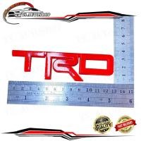 ราคา โลโก้ TRD แดง RED LOGO TRD Size: สูง 3.5 CM (วัดจากตัว R) (11494455945)