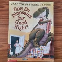 ราคา (มือสอง นำเข้าต่างประเทศ) นิทานภาษาอังกฤษ How Do Dinosaurs Say Good Night ? หนังสือ ไดโนเสาร์ สอนภาษาอังกฤษเด็ก ฝึกภาษาอ (26653807375)