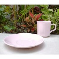 ราคา flowerwareชุดแก้วกาแฟเมลามีนพร้องจานรอง (19947343531)