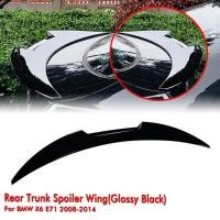 ราคา Rear Trunk Spoiler Lip Wing For BMW X Series X6 E71 30d 35i 40i 40i M50i M50d F16 X6M 2008-2014 Car (54505343512)