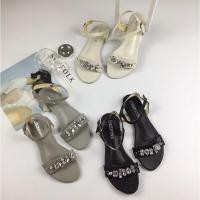 ราคา รองเท้าแตะรัดส้นแต่งเพชรผู้หญิง รุ่น LANA มี 3 สี เทา ดำ ขาว Z.36-40 รองเท้าผู้หญิง รองเท้าแฟชั่น พร้อมส่ง (12577755207)