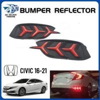 ราคา Honda Civic FC 2016 - 2021 ตัวสะท้อนแสงกันชนหลัง (ก้างปลา) (50708029712)