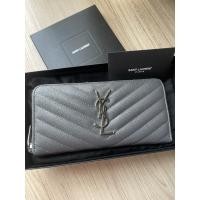 ราคา YSL zippy long wallet (5987245664)
