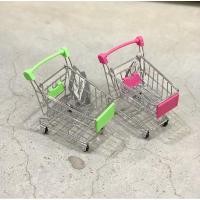 ราคา รถเข็นจิ๋วสีลูกกวาด✨ Mini shopping cart (3885892868)