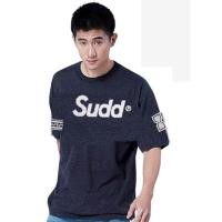 ราคา Sudd เสื้อคอกลมชาย ทรง oversize รุ่น tokyo สีทอปดำ (1501620279)