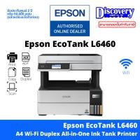ราคา เครื่องพิมพ์ Epson L6460 EcoTank A4 Ink Tank Printer (Print/Scan/Copy/Wi-Fi) หมึกกันน้ำ 4 สี | Epson 008 (44373194332)