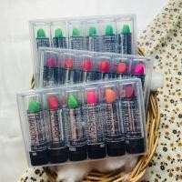 ราคา (แพ็ค6แท่ง) Jackelin magic color lip ลิปมันเปลี่ยนสี ลิป U.S.A. ลิปเขียวในตำนาน (17094263157)