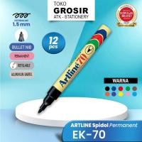 ราคา WHOLESALE Artline 70 ปากกามาร์กเกอร์ถาวร (12 ชิ้น) / EK-70 ปากกามาร์กเกอร์ถาวร (46507664172)