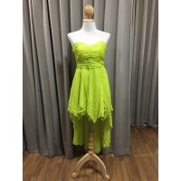 ราคา ชุดราตรีสั้น สีเขียวมะนาว (มือสอง) (24878979447)