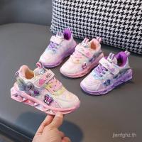 ราคา รองเท้าผ้าใบแฟชั่นหนังสำหรับเด็กผู้หญิง สไตล์เหมือนเจ้าหญิง (43972615991)