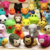 ราคา POSSNEY สัตว์ยางลบดินสออุปกรณ์แก้ไข Party Favors สัตว์รูปประกอบที่ถอดออกได้ Carnival ของขวัญยางลบดินสอ (47060008321)
