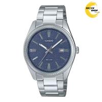 ราคา CASIO นาฬิกาข้อมือผู้ชาย รุ่น MTP-1302DA-2A1 วัสดุสเตนเลสสตีล สีน้ำเงิน คาสิโอ (42119123703)