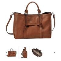 ราคา Longchamp 3D Calfskin หนังลูกวัว Size S มีสายสะพายยาว (3997530303)