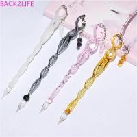 ราคา BACK2LIFE ปากกาแก้ว ปากกาวาดภาพ ลายเซ็น ปากกาหมึก ปากกาหมึกซึม Vintage School Suppiles ปากกาจุ่มแก้ว (55105869464)