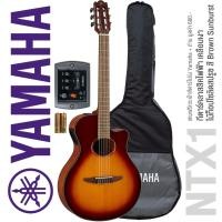 ราคา Yamaha® NTX1 (Sunburst) กีตาร์คลาสสิคไฟฟ้า 40 นิ้ว ทรง APX Shape 22 เฟร็ต ไม้ท็อปโซลิดซิดกะสปรูซ ** ประกันศูนย์ 1 ปี **. (4647045926)