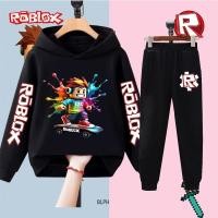 ราคา เด็กเสื้อฮู้ด Kids Roblox Printed Sweatshirt Boys Girls Long Sleeve Top Casual Sportswear Children's Fashion Clothing (44905943375)