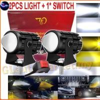 ราคา 【ส่งจากไทย】ไฟสปอร์ตไลท์ สำหรับมอเตอร์ไซต์ รถยนต์ ไฟหน้ารถ LEDไฟท้าย ไฟช่วยตัดหมอก มอเตอร์ไซต์ สปอตไลท์ขับรถไฟตัดหมอกหัวโ (23060003035)