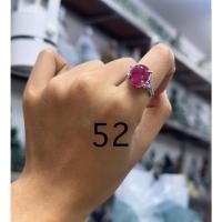 ราคา แหวนพลอยทับทิม แอฟริกา ตัวเรือนเงินแท้ เสริมสร้างความสัมพันธ์ (26420471850)