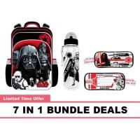 ราคา Disney Star Wars Primary School Kids Children School Bag Backpack (650ml) [ข้อเสนอรวม 7 in 1] (21989119845)