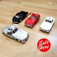 ราคา Die-cast Car โมเดลรถเหล็ก เบนซ์ คลาสสิคประตูปีกนก Mercedes Classic Eaglewing (7077162954)