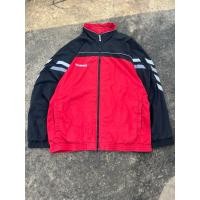ราคา เสื้อแจ็คเก็ต Hummel วินเทจ สีแดง ไซส์ XXL ยุค 90sมา-2000s' (53909802034)
