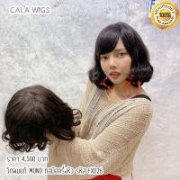ราคา ฟ้าใสวิกผม CALAWIGS-2020 วิกผมแท้ ทอมือครึ่งหัว MONO รหัส FX026 (6950500228)