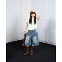 ราคา Mina cargo jeans ขาสั้นรุ่นใหม่ (28768643948)