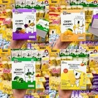 ราคา BabyMoby kitchen ตราเบบี้ โมบี้ คิท เช่น ขนมข้าวอบกรอบข้าวหอมมะลิออร์แกนิค / ผักและผลไม้อบกรอบ (28634232949)
