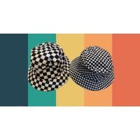 ราคา หมวกบัคเก้ตแนวสตีลลายหมากรุกสุดชิคๆคูลๆ (13155823928)