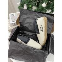 ราคา New Saint laurent canvas espadrilles (14222812309)