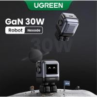 ราคา สุดฮิต ADAPTER CHARGER (อะแดปเตอร์) UGREEN CD359 ROBOGAN USB-C PD 30W (15550) GRAY (26916977590)