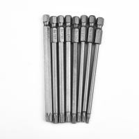 ราคา [EXQU-] ดอกไขควงแม่เหล็ก Torx 1 ชิ้น ยาว 100 มม. T8,T10,T15,T20,T25,T27,T30,T40❀ (26433012370)